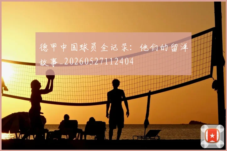 德甲中国球员全记录：他们的留洋故事_20260527112404